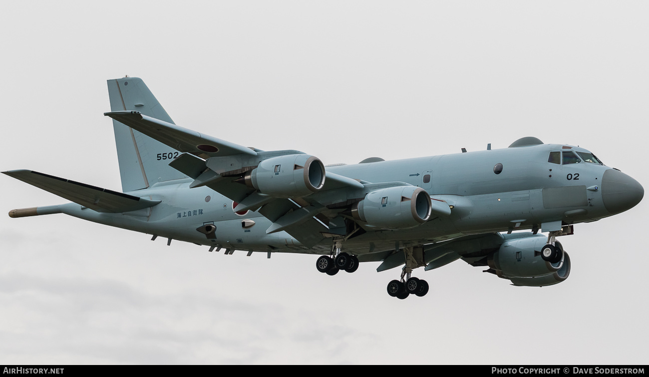 Aircraft Photo of 5502 | Kawasaki P-1 | Japan - Navy | AirHistory.net #698368