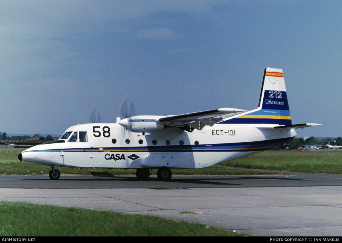 Aircraft Photo of ECT-131 | CASA C-212-300 Aviocar | CASA - Construcciones Aeronáuticas | AirHistory.net #698372