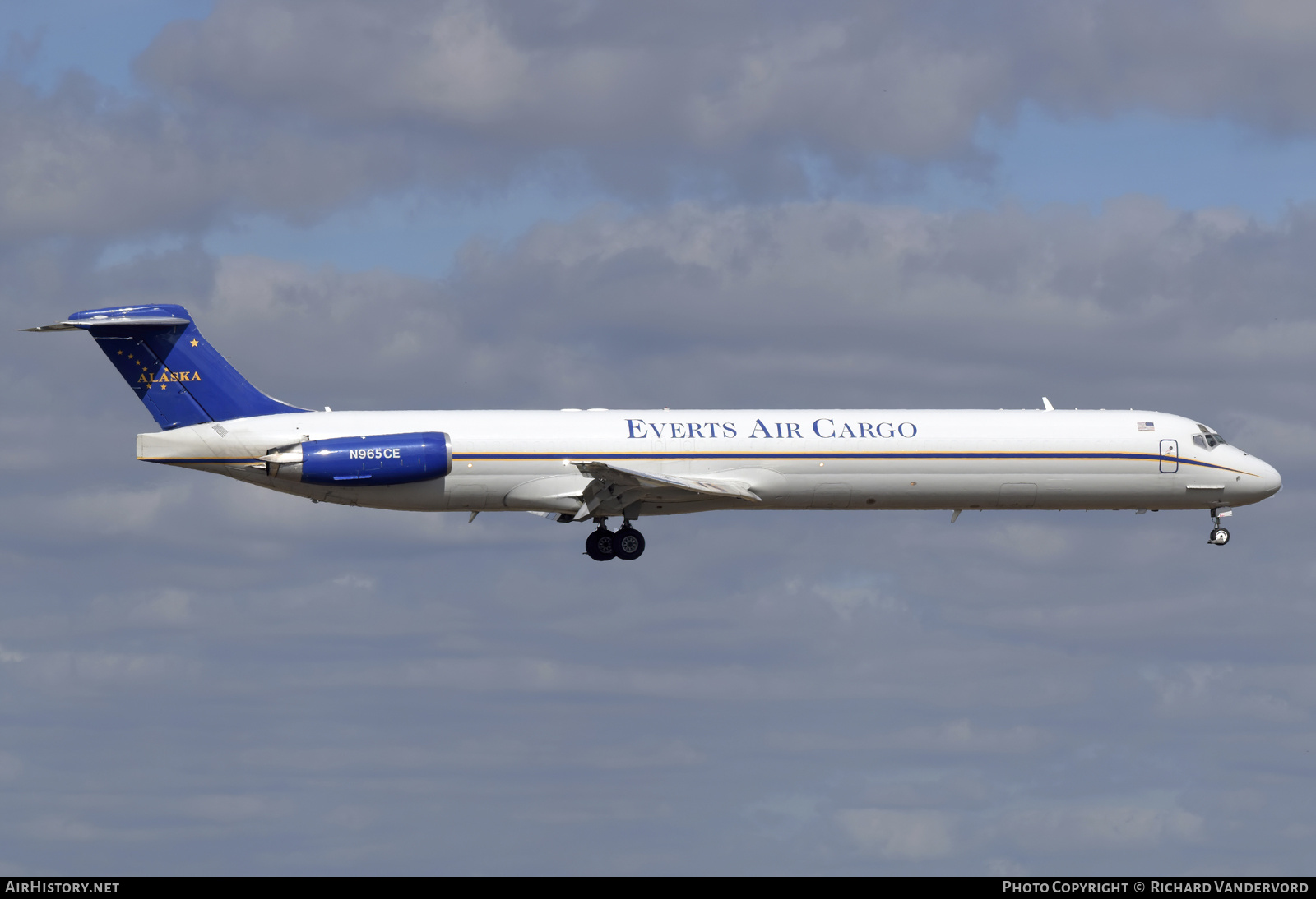Aircraft Photo of N965CE | McDonnell Douglas MD-83 (DC-9-83) | Everts Air Cargo | AirHistory.net #698401