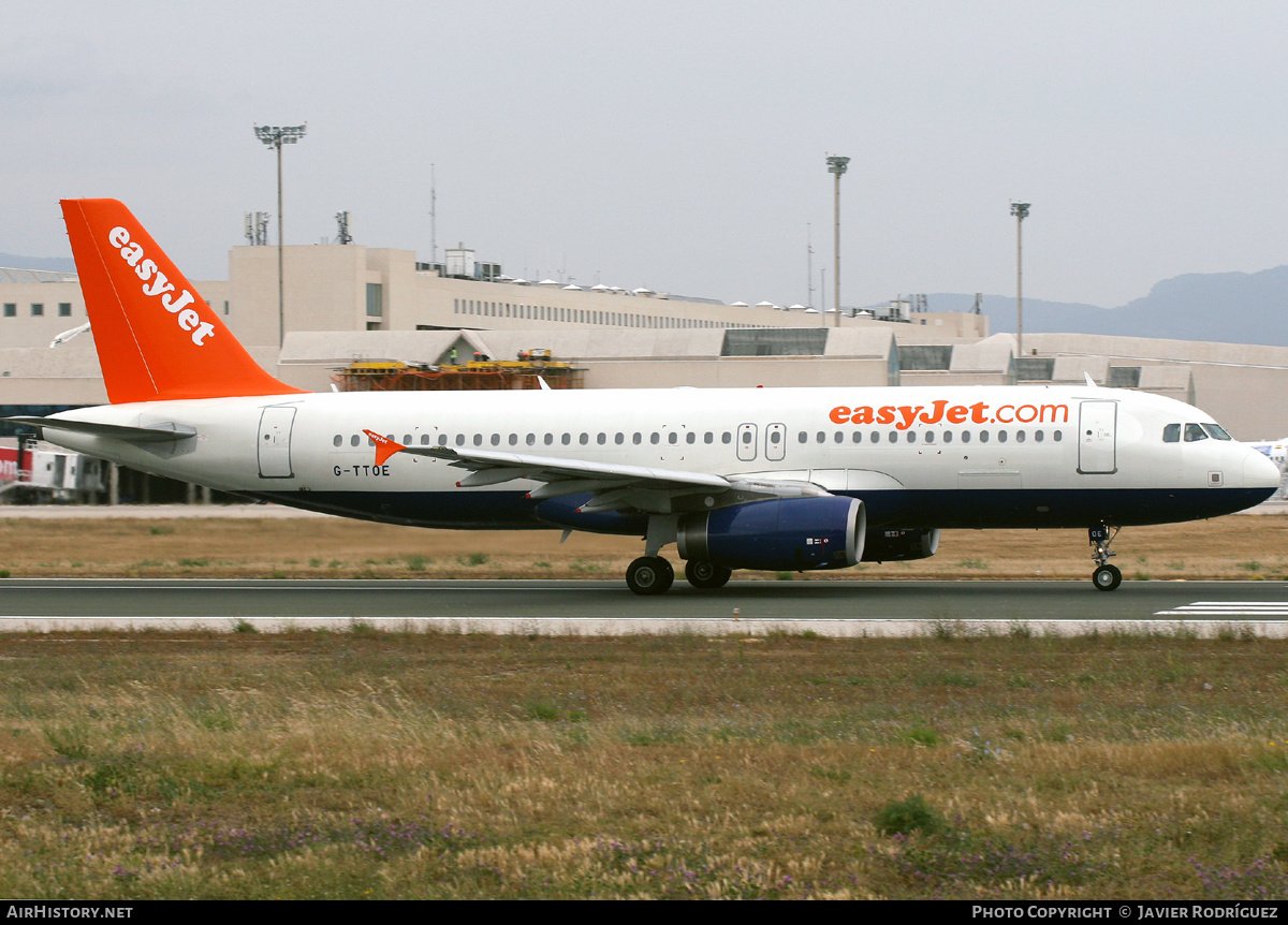 Aircraft Photo of G-TTOE | Airbus A320-232 | EasyJet | AirHistory.net #698402