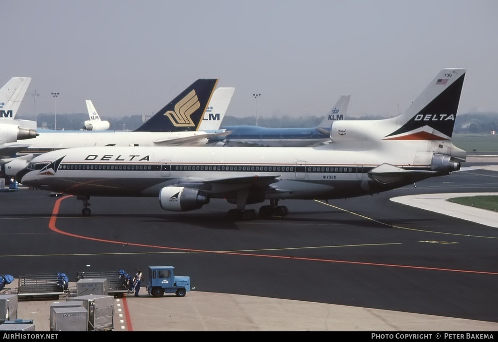 Aircraft Photo of N1738D | Lockheed L-1011-385-1-15 TriStar 250 | Delta Air Lines | AirHistory.net #698431