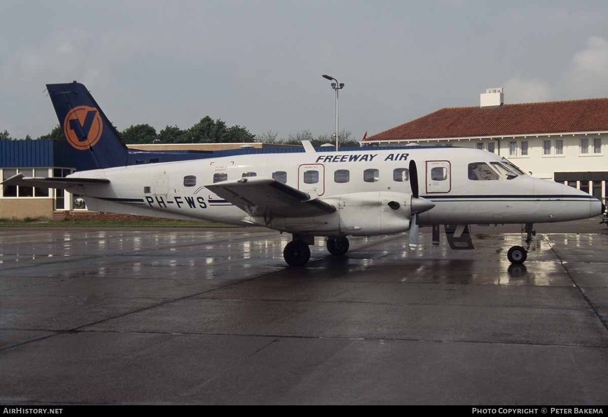 Aircraft Photo of PH-FWS | Embraer EMB-110P1 Bandeirante | Freeway Air | AirHistory.net #698438