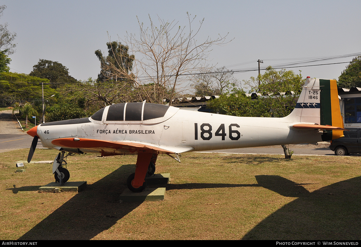 Aircraft Photo of 1846 | Neiva T-25 Universal | Brazil - Air Force | AirHistory.net #698441