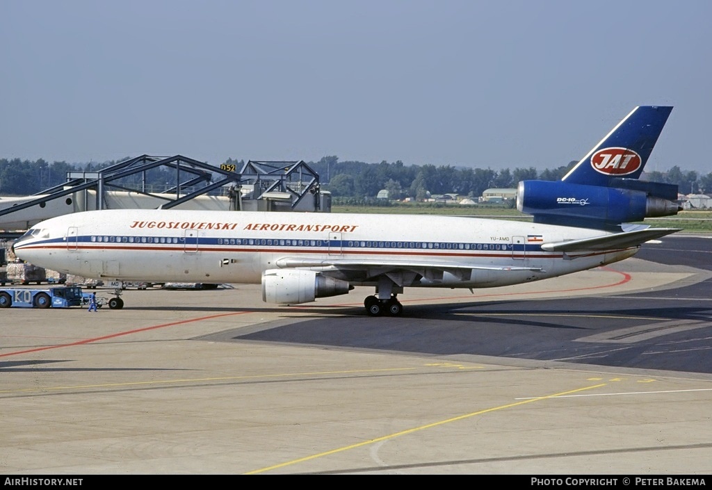 Aircraft Photo of YU-AMD | McDonnell Douglas DC-10-30 | JAT Yugoslav Airlines - Jugoslovenski Aerotransport | AirHistory.net #698446