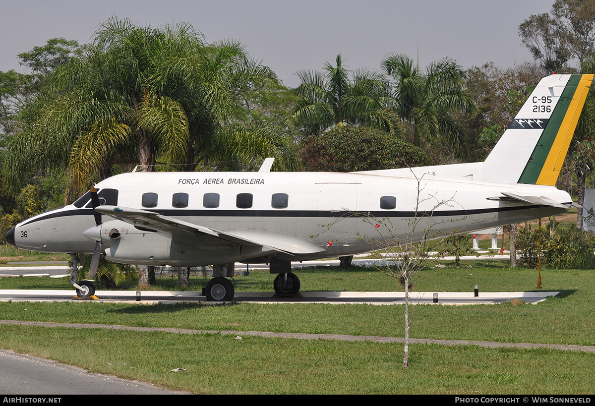 Aircraft Photo of 2136 | Embraer C-95 Bandeirante | Brazil - Air Force | AirHistory.net #698449