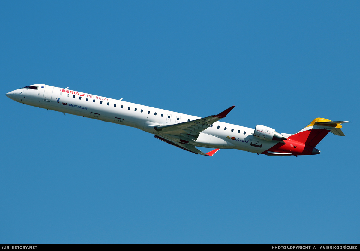 Aircraft Photo of EC-LJX | Bombardier CRJ-1000ER NG (CL-600-2E25) | Iberia Regional | AirHistory.net #698450