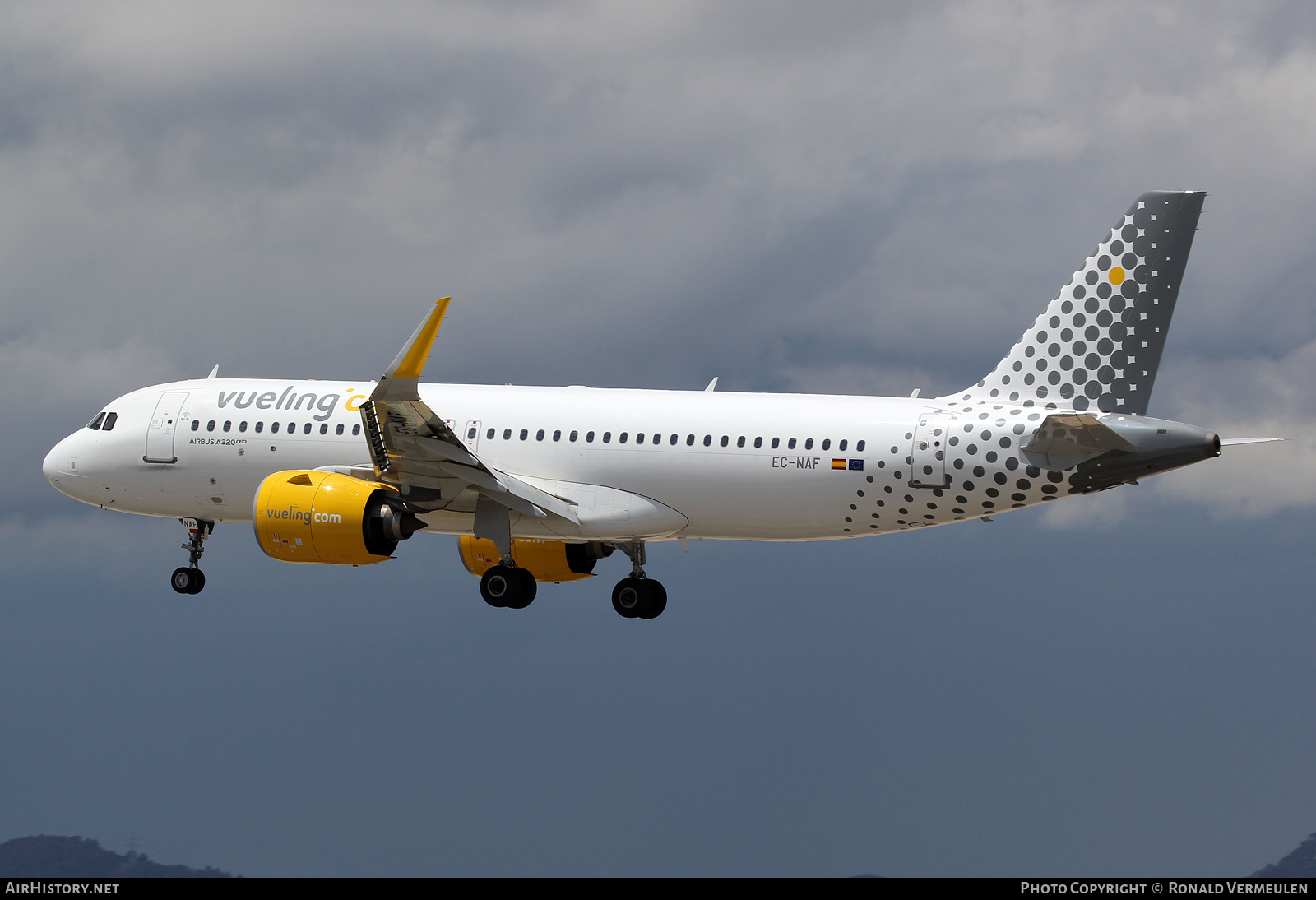 Aircraft Photo of EC-NAF | Airbus A320-271N | Vueling Airlines | AirHistory.net #698458