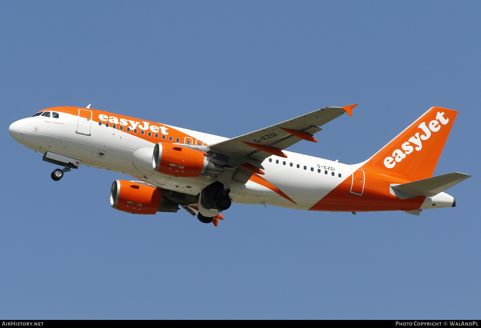Aircraft Photo of G-EZGI | Airbus A319-111 | EasyJet | AirHistory.net #698473