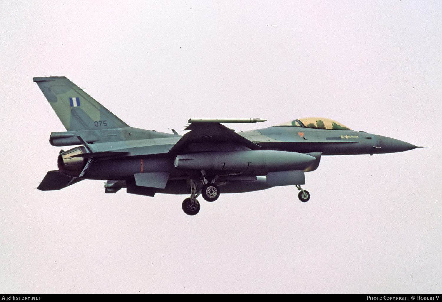 Aircraft Photo of 075 | Lockheed Martin F-16CJ Fighting Falcon | Greece - Air Force | AirHistory.net #698490
