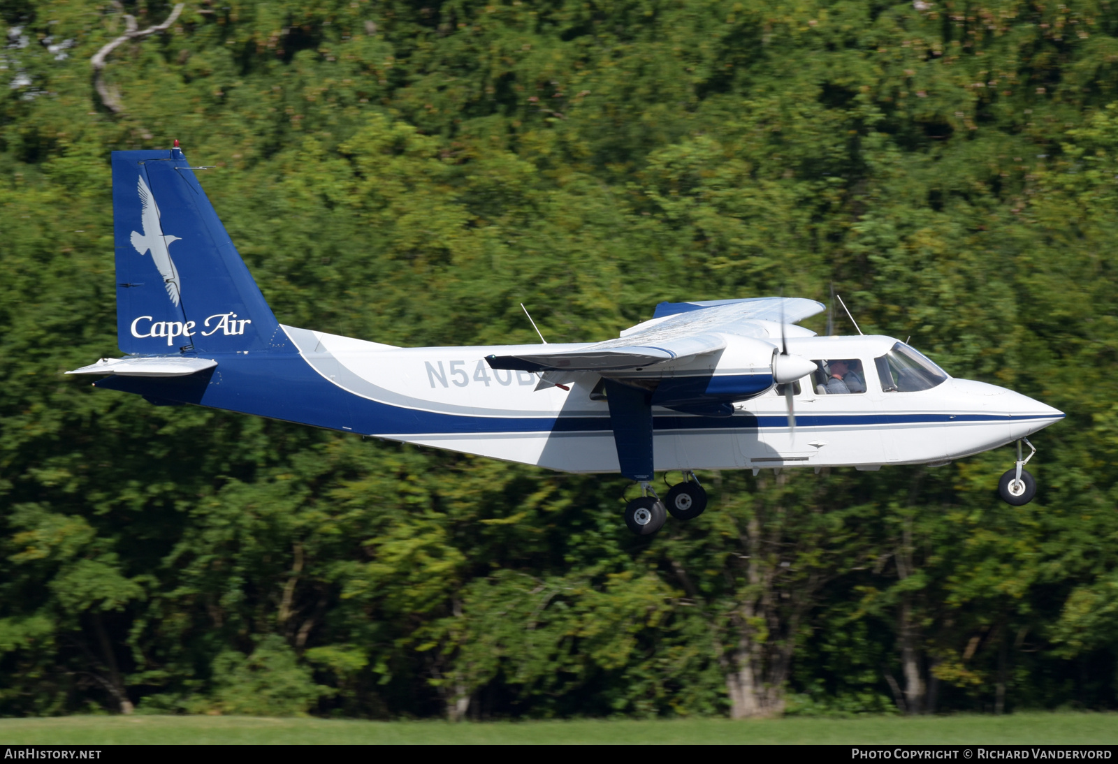 Aircraft Photo of N540BN | Pilatus Britten-Norman BN-2B-20 Islander | Cape Air | AirHistory.net #698510
