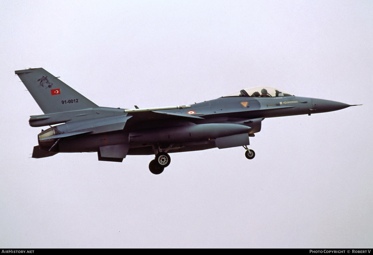 Aircraft Photo of 91-0012 | General Dynamics F-16CG Fighting Falcon | Turkey - Air Force | AirHistory.net #698547