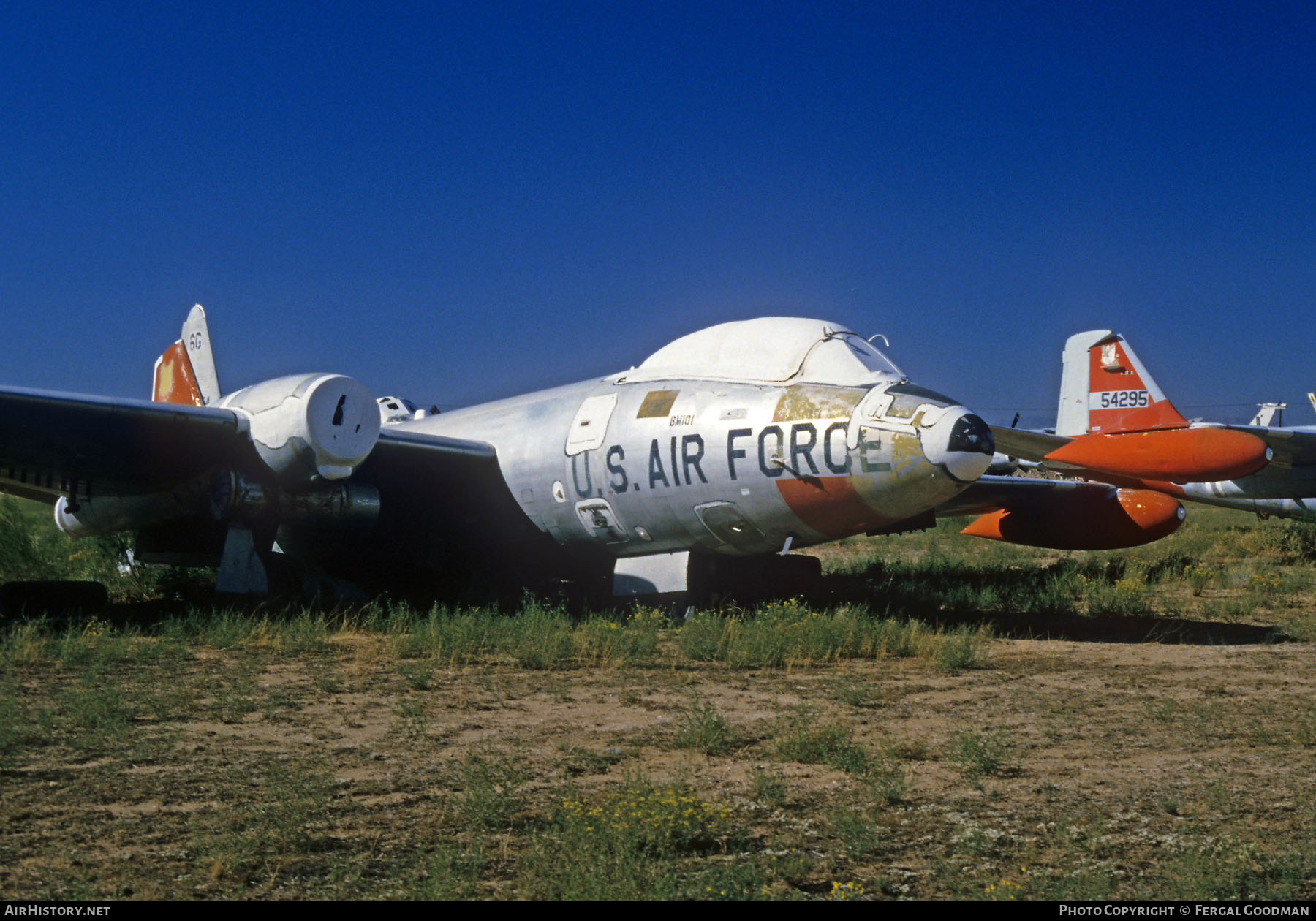 Aircraft Photo of 55-4239 / 54239 | Martin RB-57E Canberra | USA - Air Force | AirHistory.net #698571