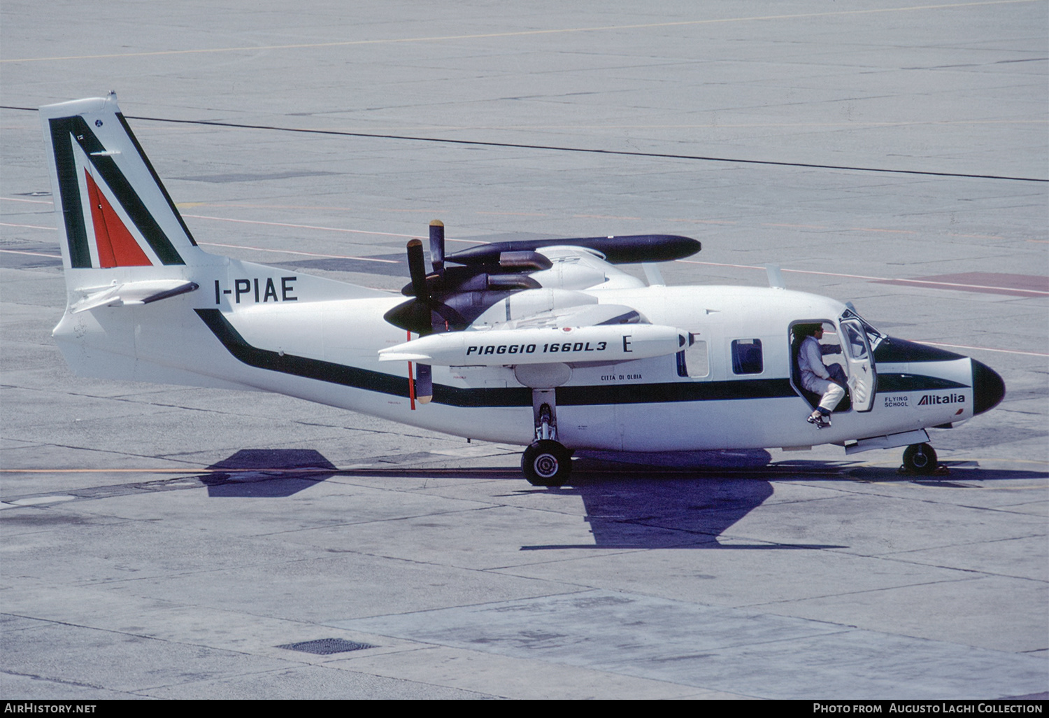 Aircraft Photo of I-PIAE | Piaggio P-166DL-3 | Alitalia - Scuola di Volo | AirHistory.net #698618