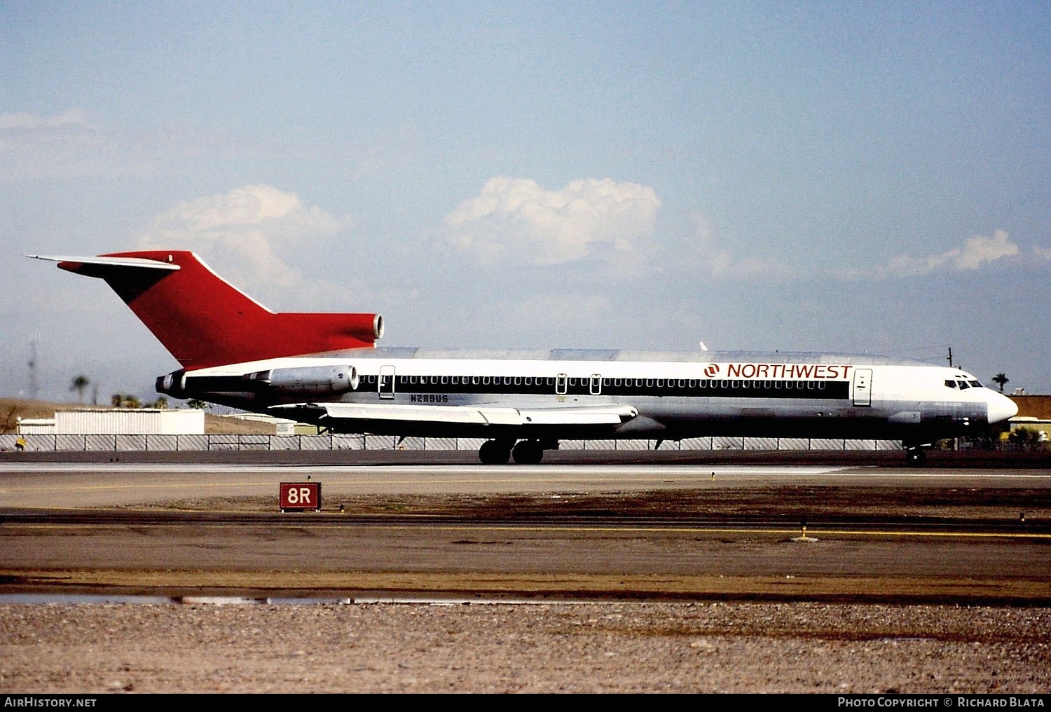 Aircraft Photo of N289US | Boeing 727-251/Adv | Northwest Airlines | AirHistory.net #698629