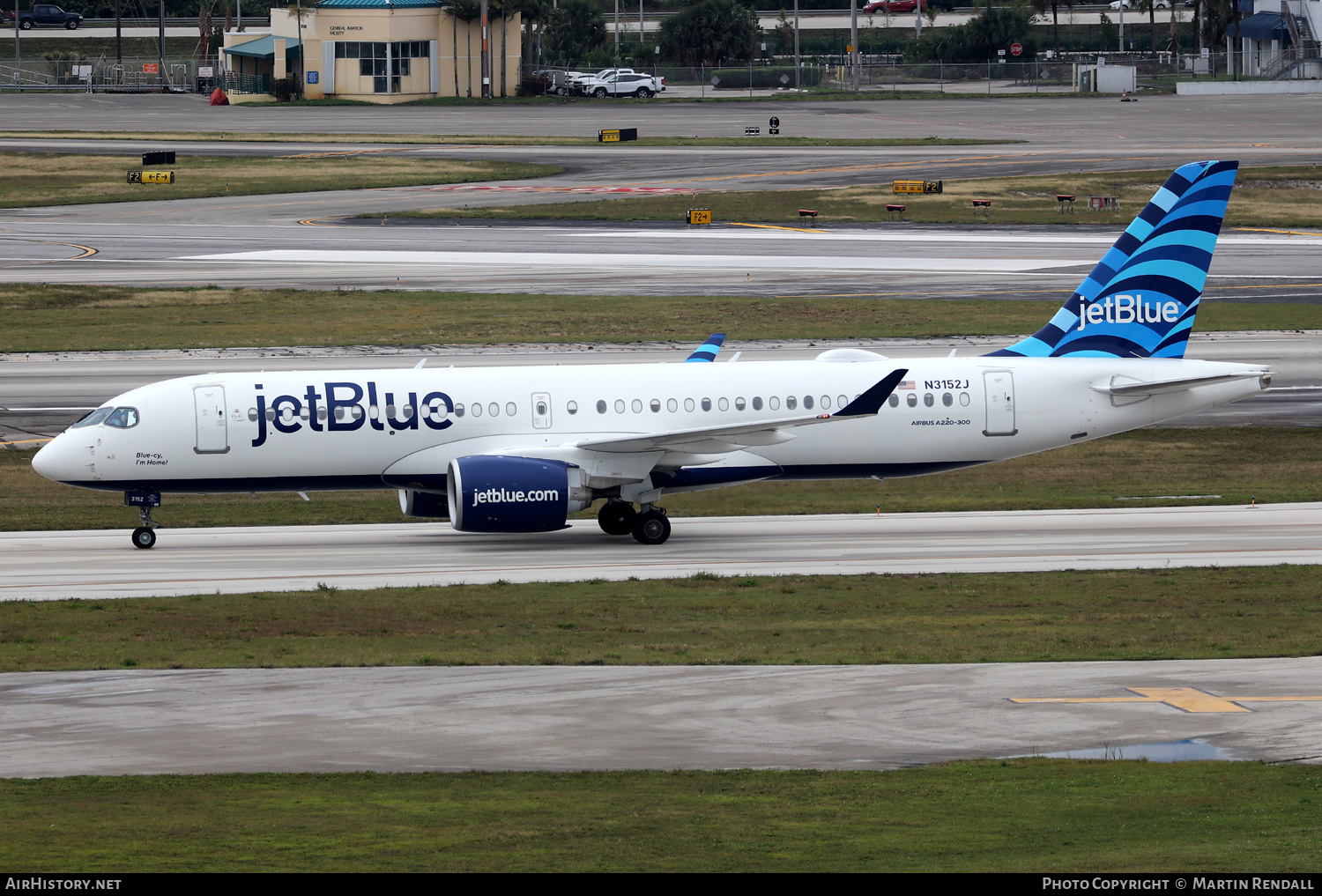 Aircraft Photo of N3152J | Airbus A220-300 (BD-500-1A11) | JetBlue Airways | AirHistory.net #698637