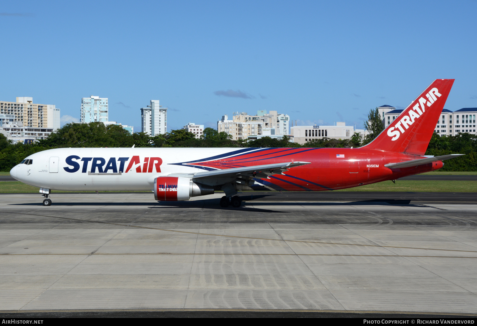 Aircraft Photo of N351CM | Boeing 767-323/ER(BDSF) | StratAir | AirHistory.net #698647