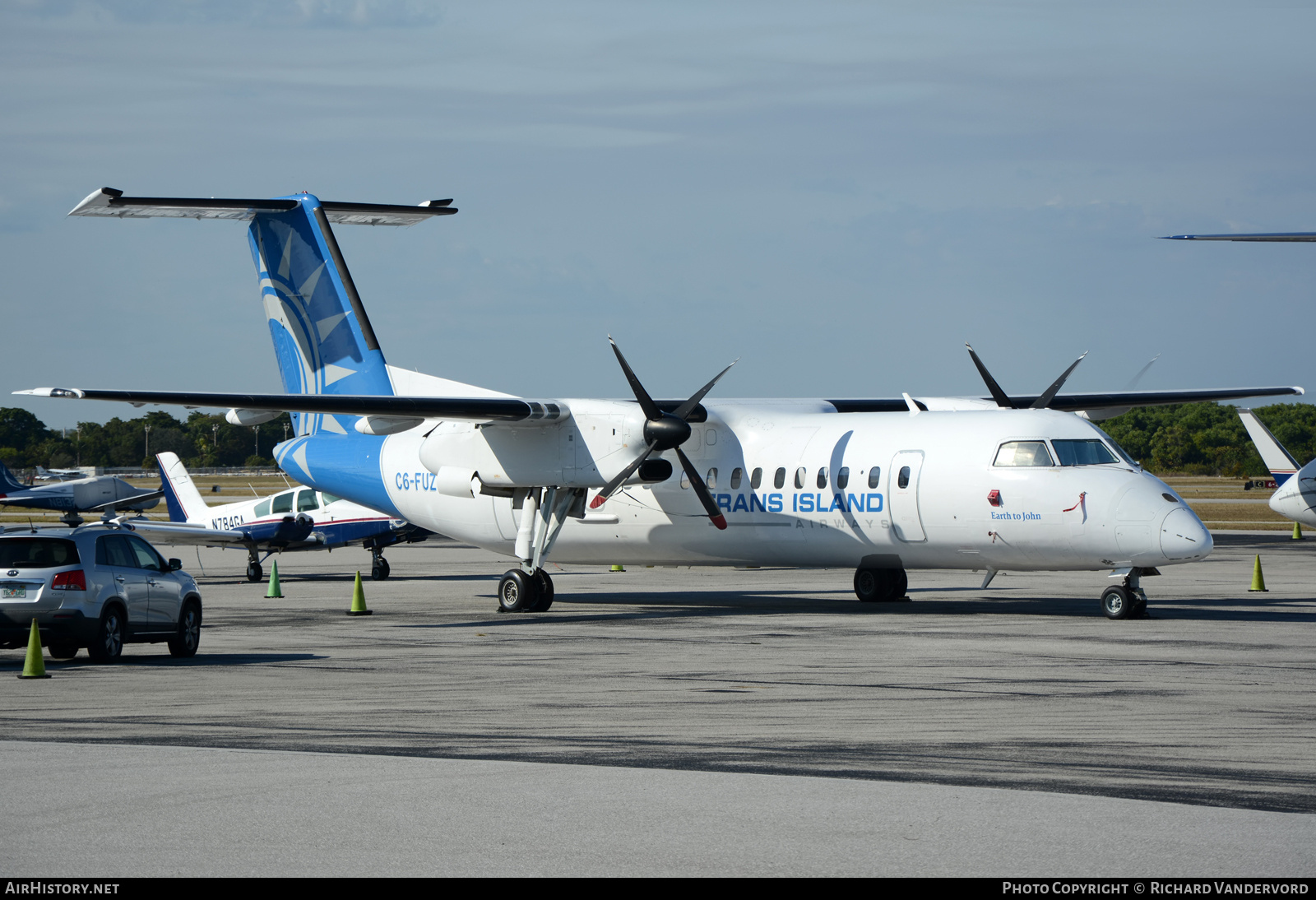 Aircraft Photo of C6-FUZ | De Havilland Canada DHC-8-311A Dash 8 | Trans Island Airways | AirHistory.net #698661