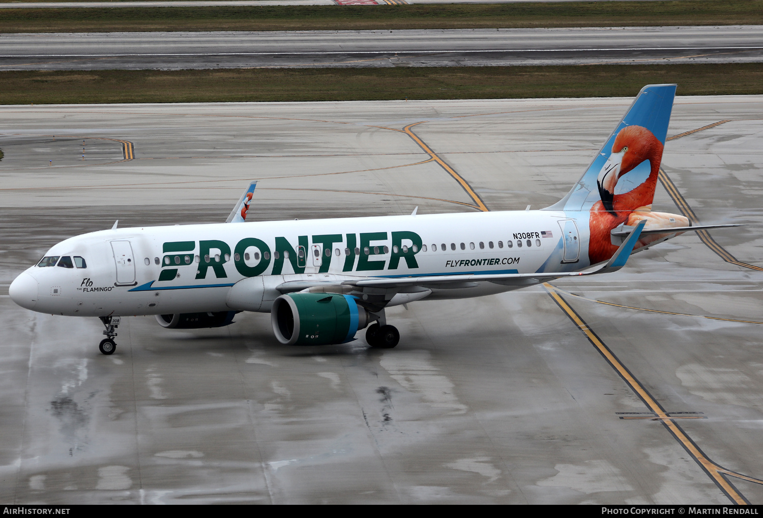 Aircraft Photo of N308FR | Airbus A320-251N | Frontier Airlines | AirHistory.net #698662