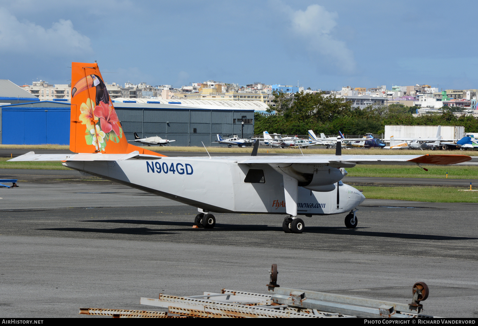 Aircraft Photo of N904GD | Pilatus Britten-Norman BN-2B-26 Islander | Air Flamenco | AirHistory.net #698665