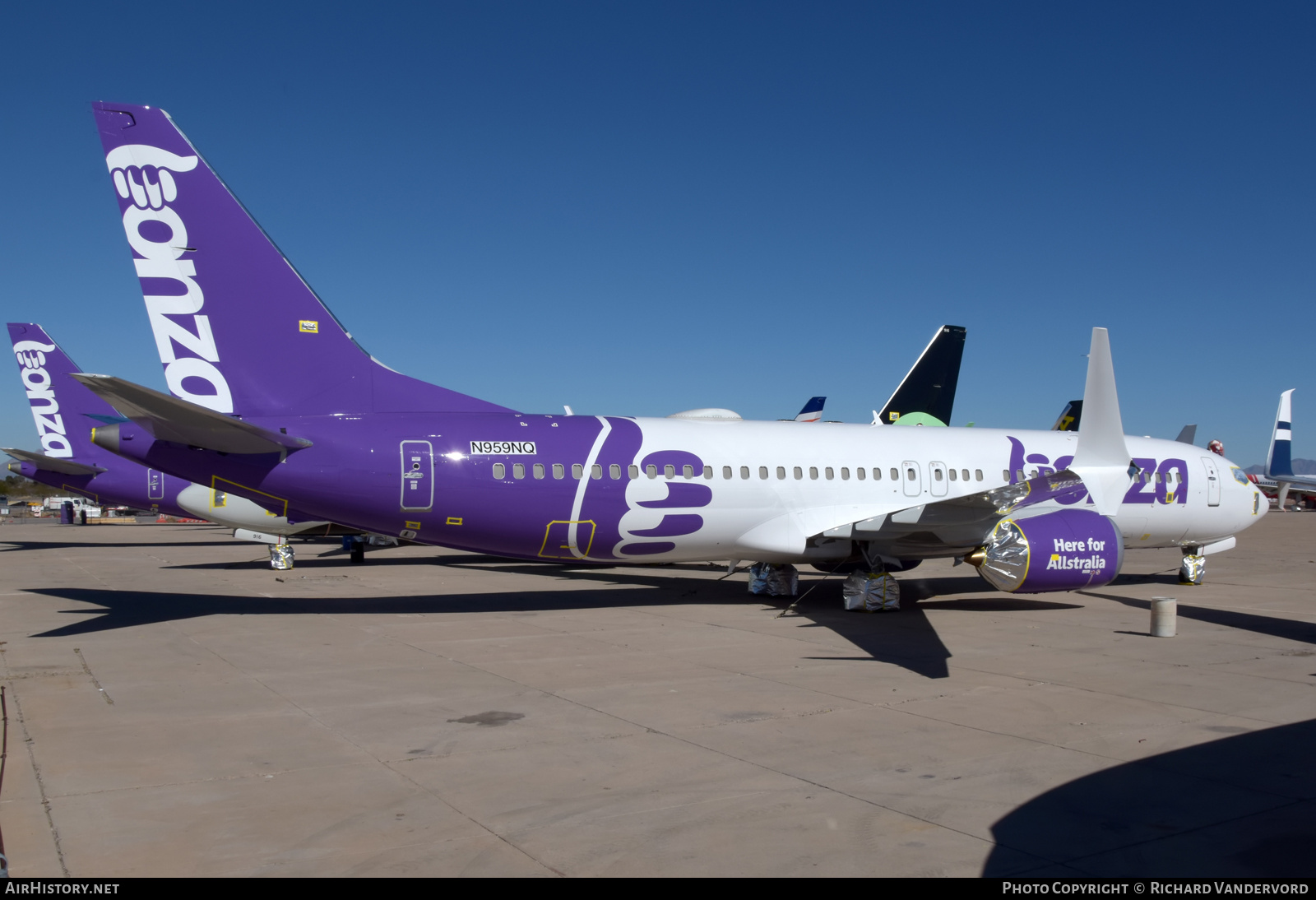Aircraft Photo of N959NQ | Boeing 737-8 Max 8 | Bonza Aviation | AirHistory.net #698716