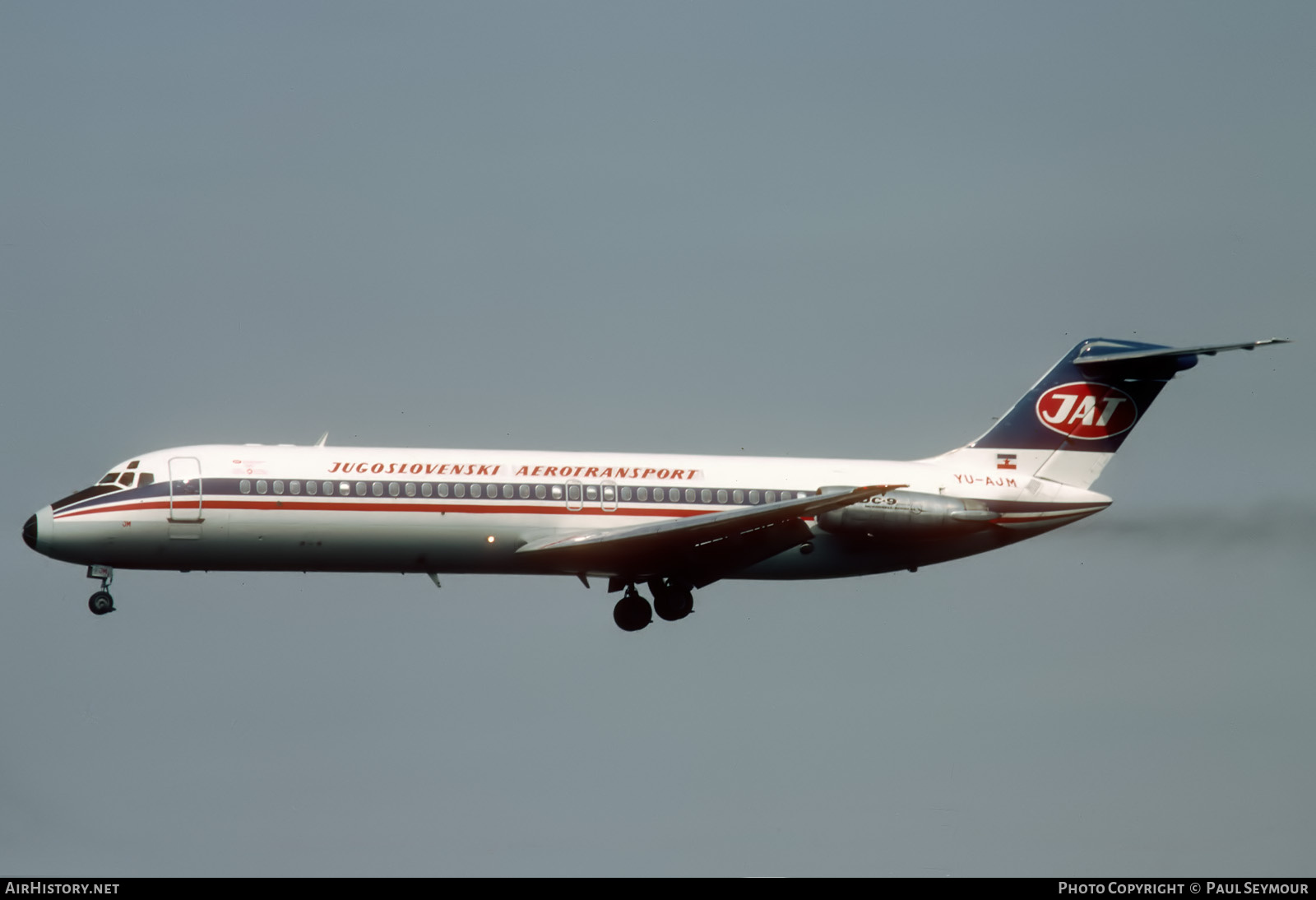 Aircraft Photo of YU-AJM | McDonnell Douglas DC-9-32 | JAT Yugoslav Airlines - Jugoslovenski Aerotransport | AirHistory.net #698724