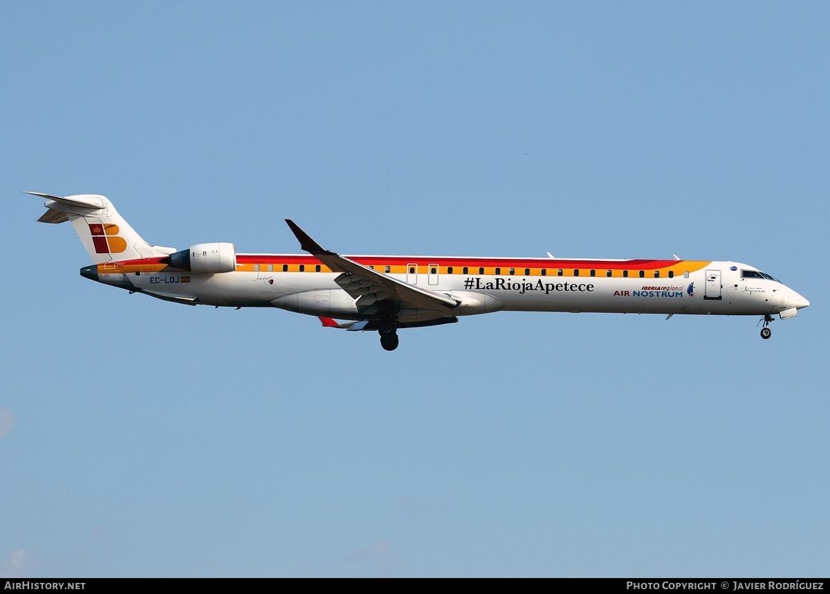 Aircraft Photo of EC-LOJ | Bombardier CRJ-1000EE (CL-600-2E25) | Iberia Regional | AirHistory.net #698745