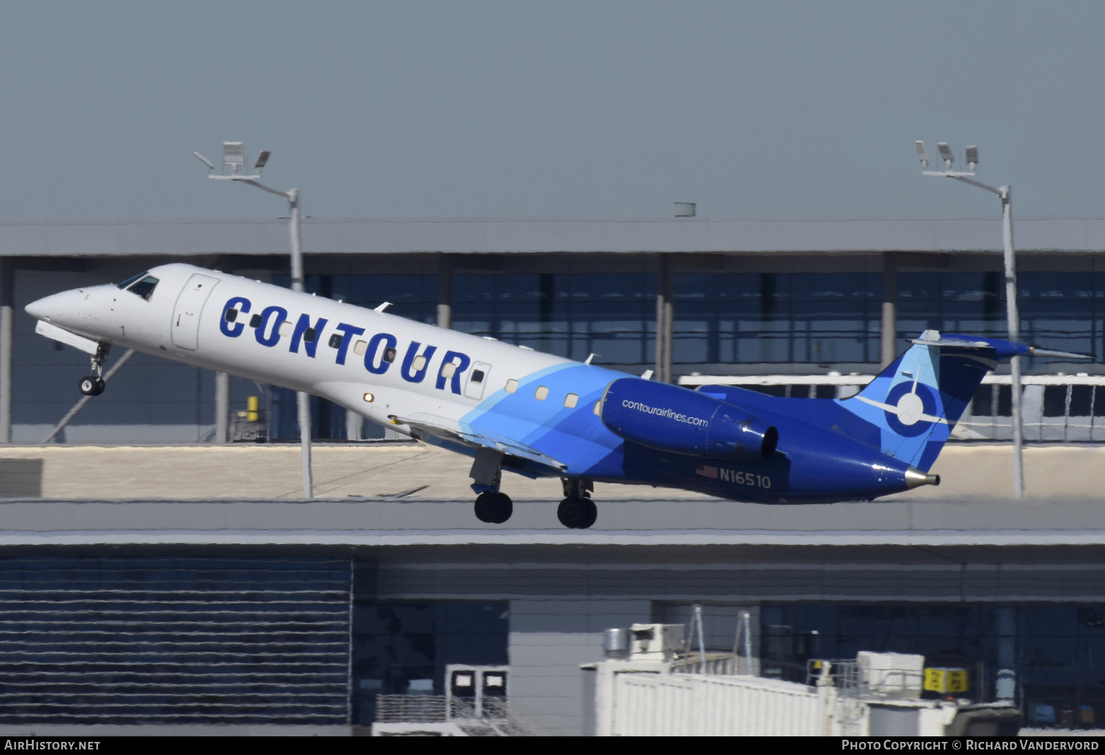 Aircraft Photo of N16510 | Embraer ERJ-135ER (EMB-135ER) | Contour Airlines | AirHistory.net #698749