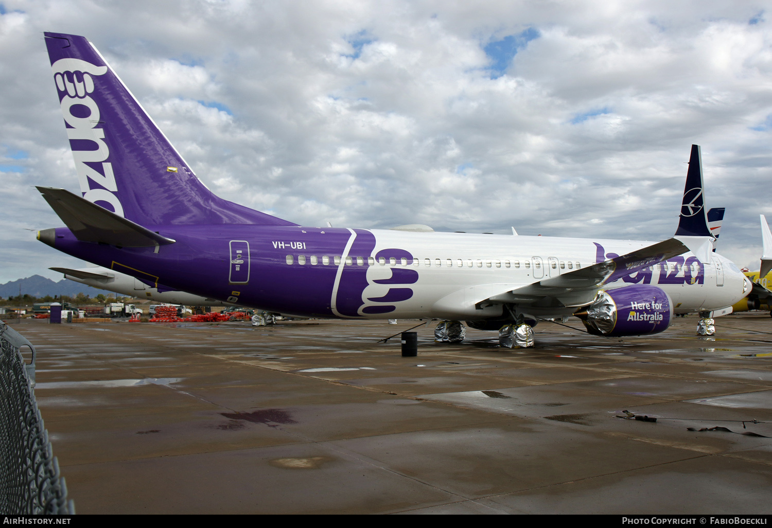 Aircraft Photo of VH-UBI | Boeing 737-8 Max 8 | Bonza Aviation | AirHistory.net #698751