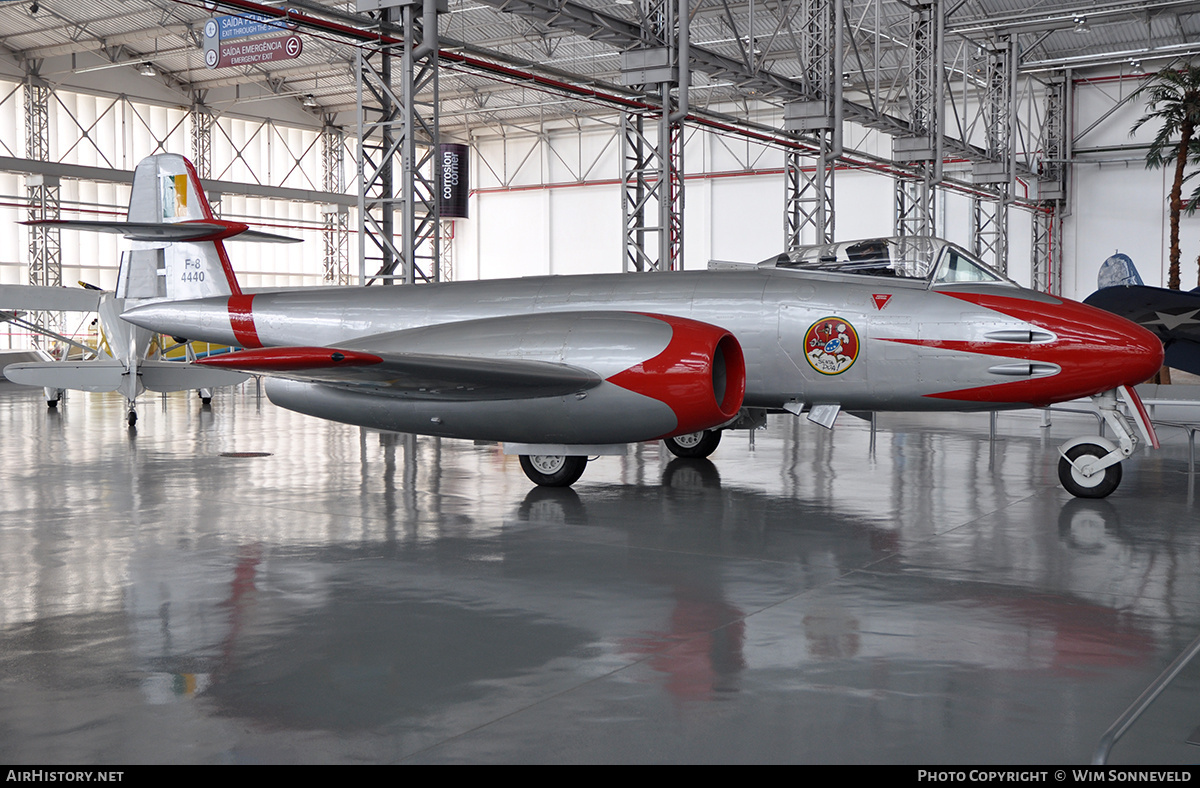 Aircraft Photo of 4440 | Gloster Meteor F8 (F-8) | Brazil - Air Force | AirHistory.net #698785
