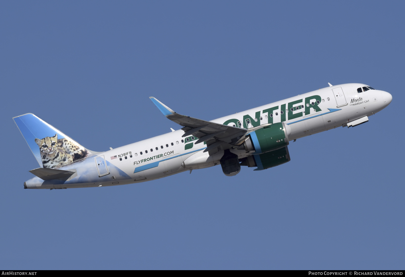 Aircraft Photo of N381FR | Airbus A320-251N | Frontier Airlines | AirHistory.net #698794