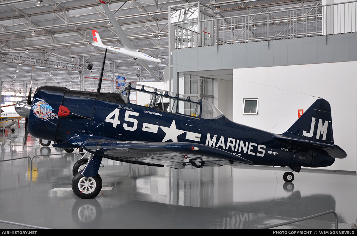 Aircraft Photo of N2118X / 112322 | North American SNJ-6 Texan | USA - Navy | AirHistory.net #698814