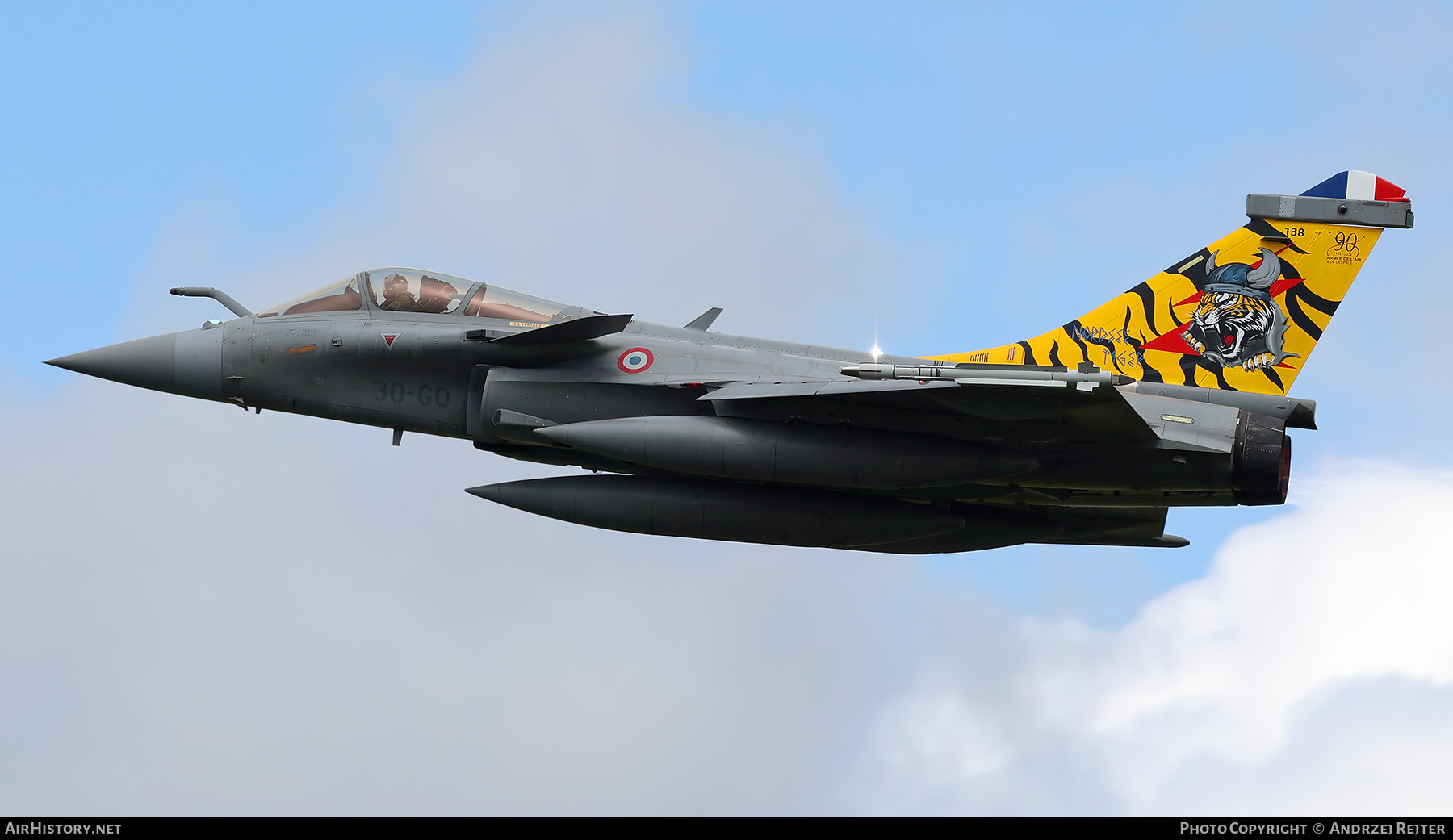 Aircraft Photo of 138 | Dassault Rafale C | France - Air Force | AirHistory.net #698836