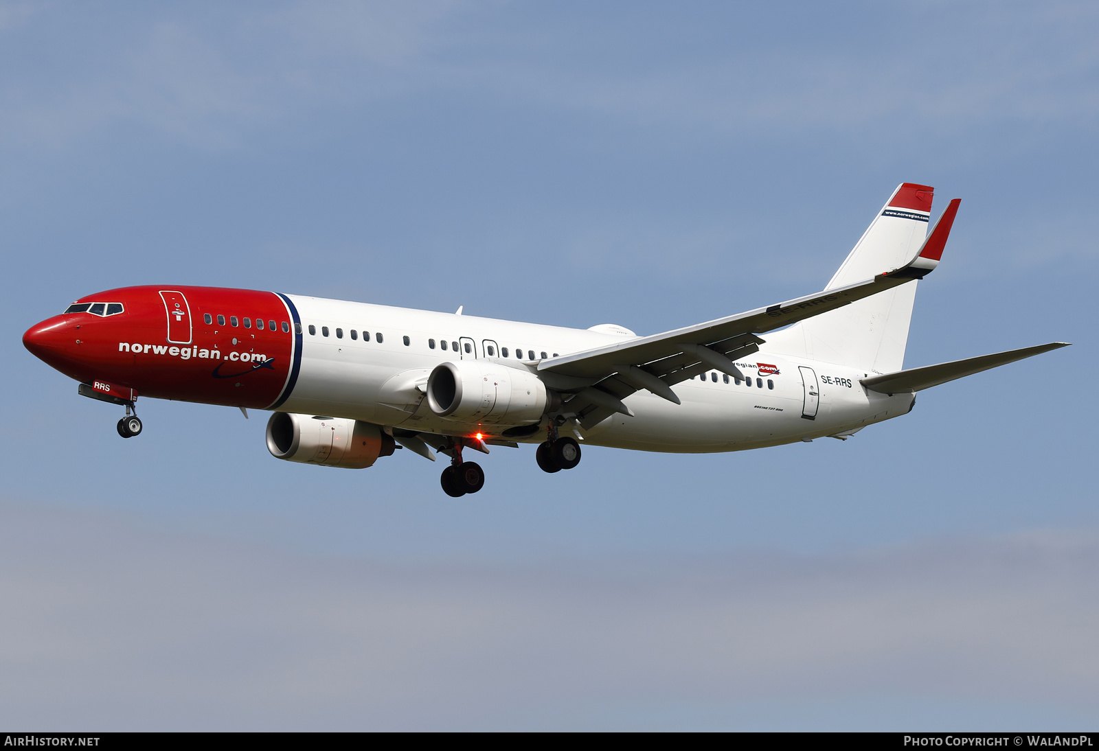 Aircraft Photo of SE-RRS | Boeing 737-8JP | Norwegian | AirHistory.net #698862