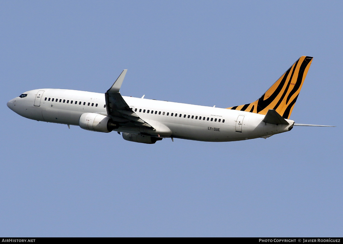 Aircraft Photo of LY-DUE | Boeing 737-8FE | AirHistory.net #698864