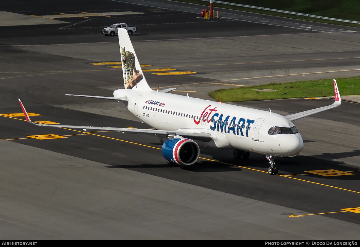 Aircraft Photo of CC-DIG | Airbus A320-271N | JetSmart | AirHistory.net #698872