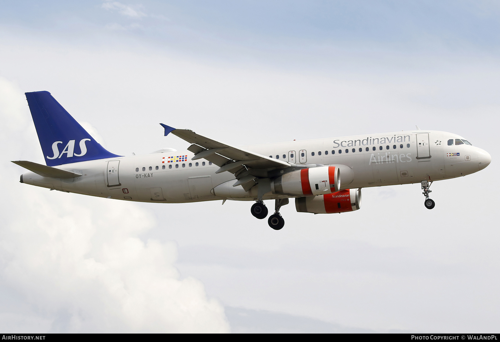 Aircraft Photo of OY-KAY | Airbus A320-232 | Scandinavian Airlines - SAS | AirHistory.net #698881