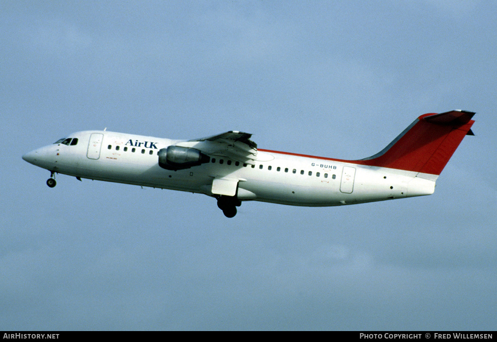 Aircraft Photo of G-BUHB | British Aerospace BAe-146-300 | Air UK | AirHistory.net #698886