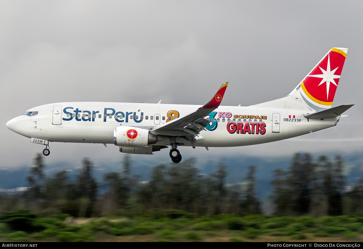 Aircraft Photo of OB2233P | Boeing 737-3H4 | Star Perú | AirHistory.net #698901