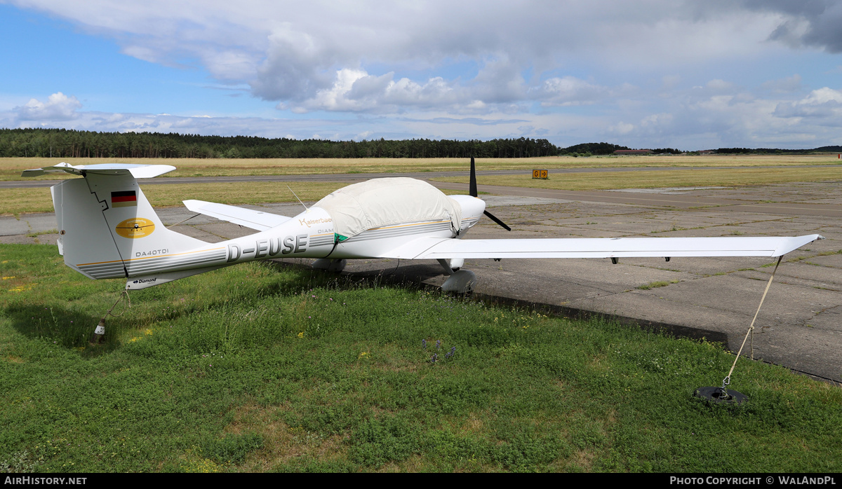 Aircraft Photo of D-EUSE | Diamond DA40D Diamond Star TDI | Kaiserbäderflug | AirHistory.net #698907