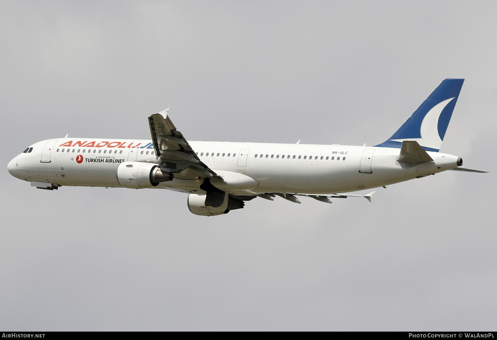 Aircraft Photo of 9H-SLC | Airbus A321-211 | AnadoluJet | AirHistory.net #698929