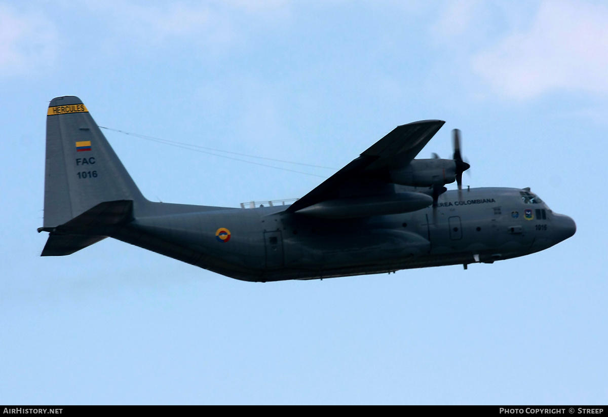 Aircraft Photo of FAC1016 | Lockheed C-130H Hercules | Colombia - Air Force | AirHistory.net #698993