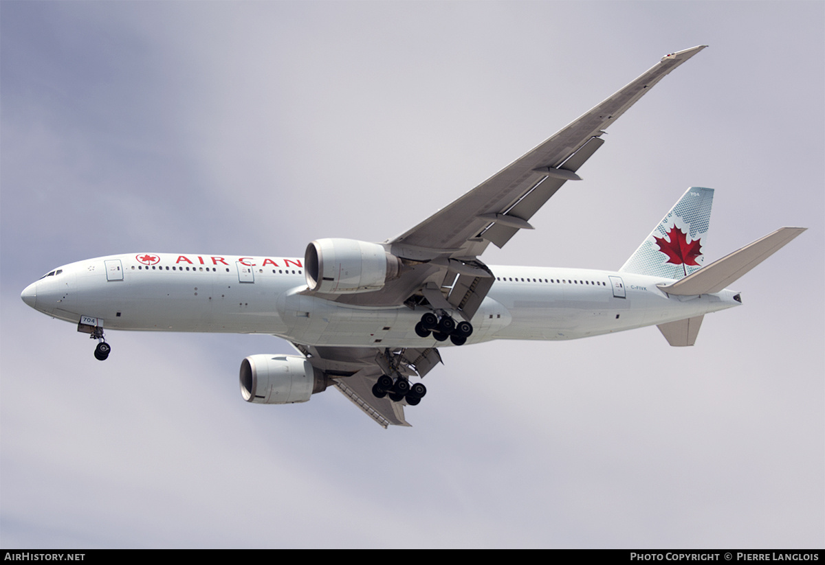 Aircraft Photo of C-FIVK | Boeing 777-233/LR | Air Canada | AirHistory.net #698995