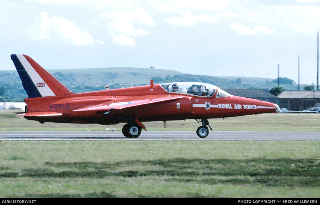 Aircraft Photo of XR955 | Hawker Siddeley Gnat T.1 | UK - Air Force | AirHistory.net #698996