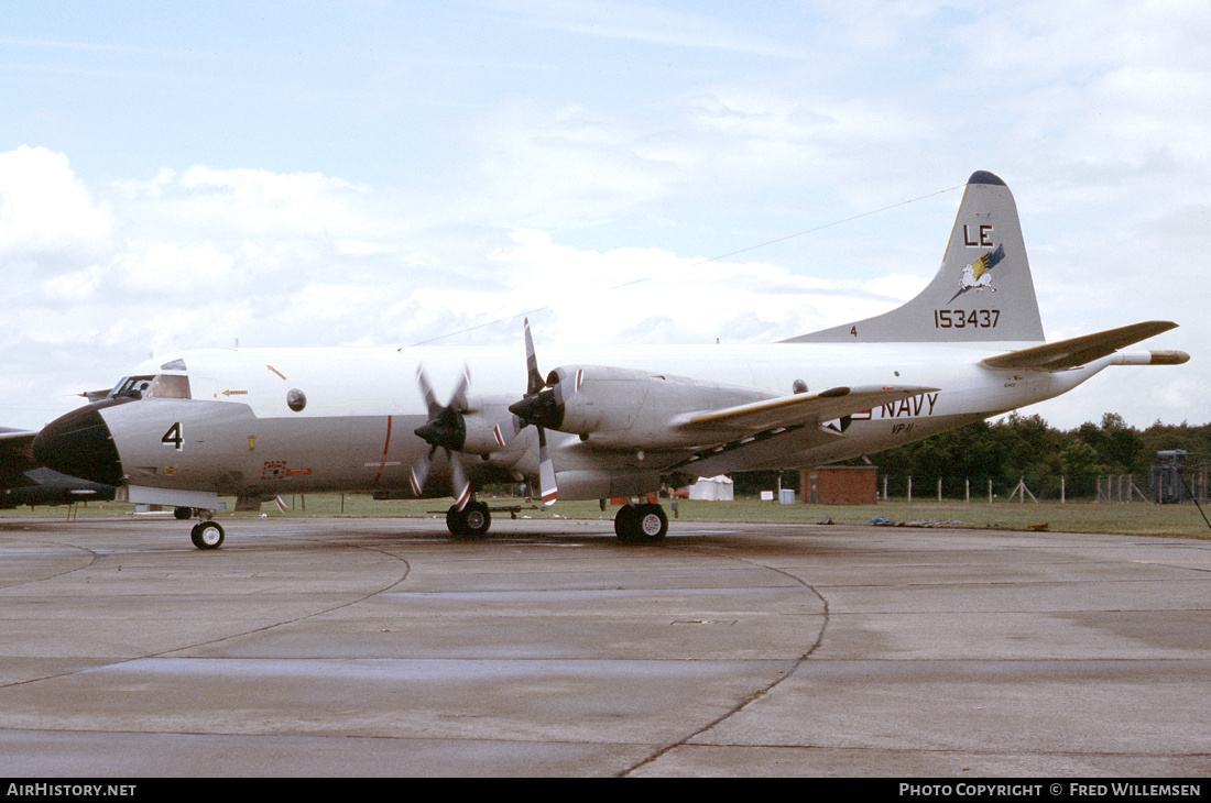 Aircraft Photo of 153437 | Lockheed P-3B Orion | USA - Navy | AirHistory.net #698998