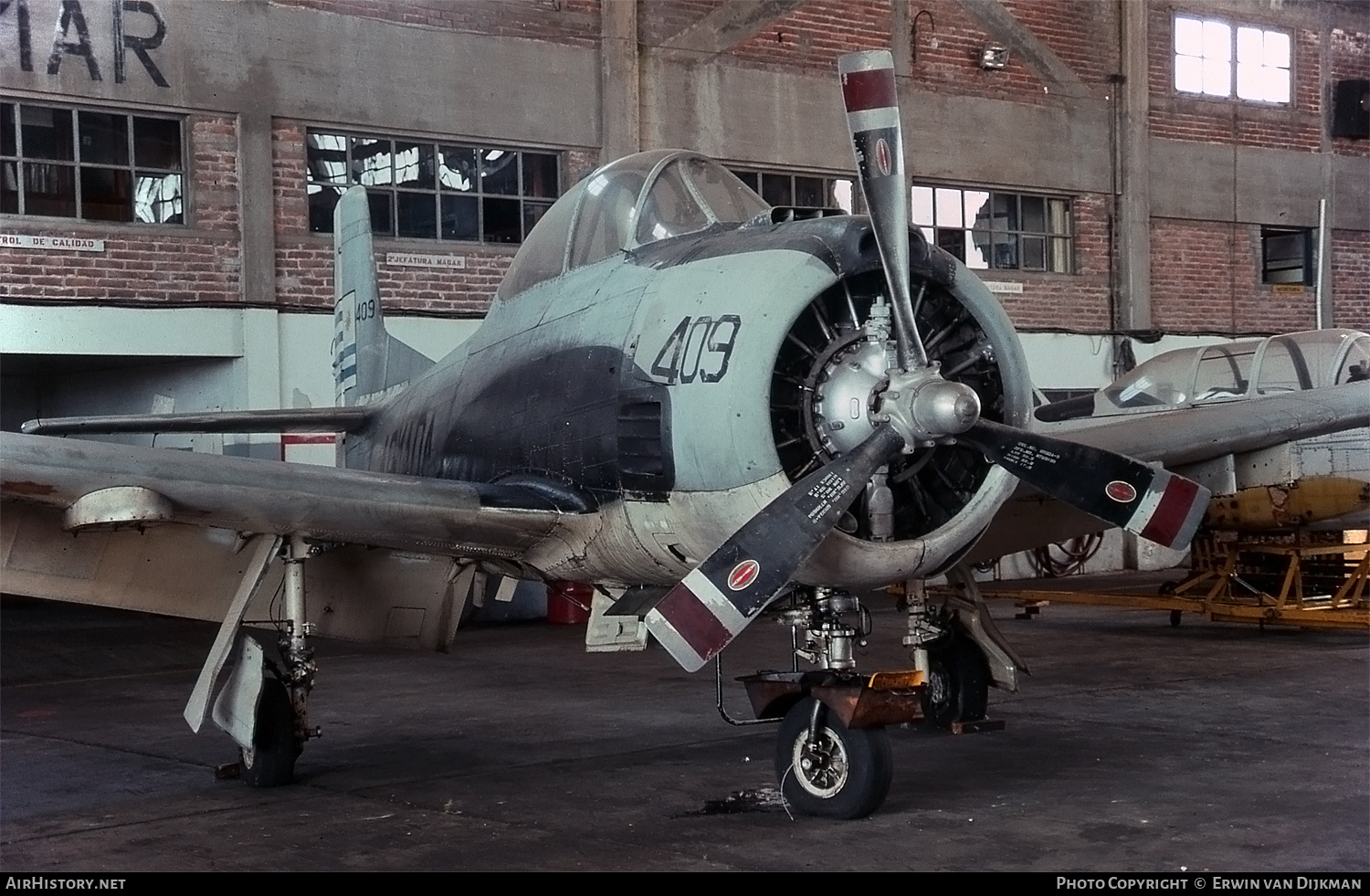 Aircraft Photo of 409 | North American T-28S Fennec | Uruguay - Navy | AirHistory.net #699000