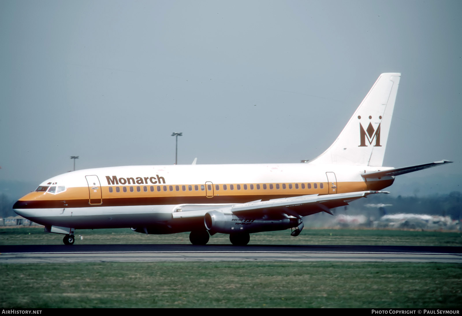 Aircraft Photo of G-BMON | Boeing 737-2K9/Adv | Monarch Airlines | AirHistory.net #699020