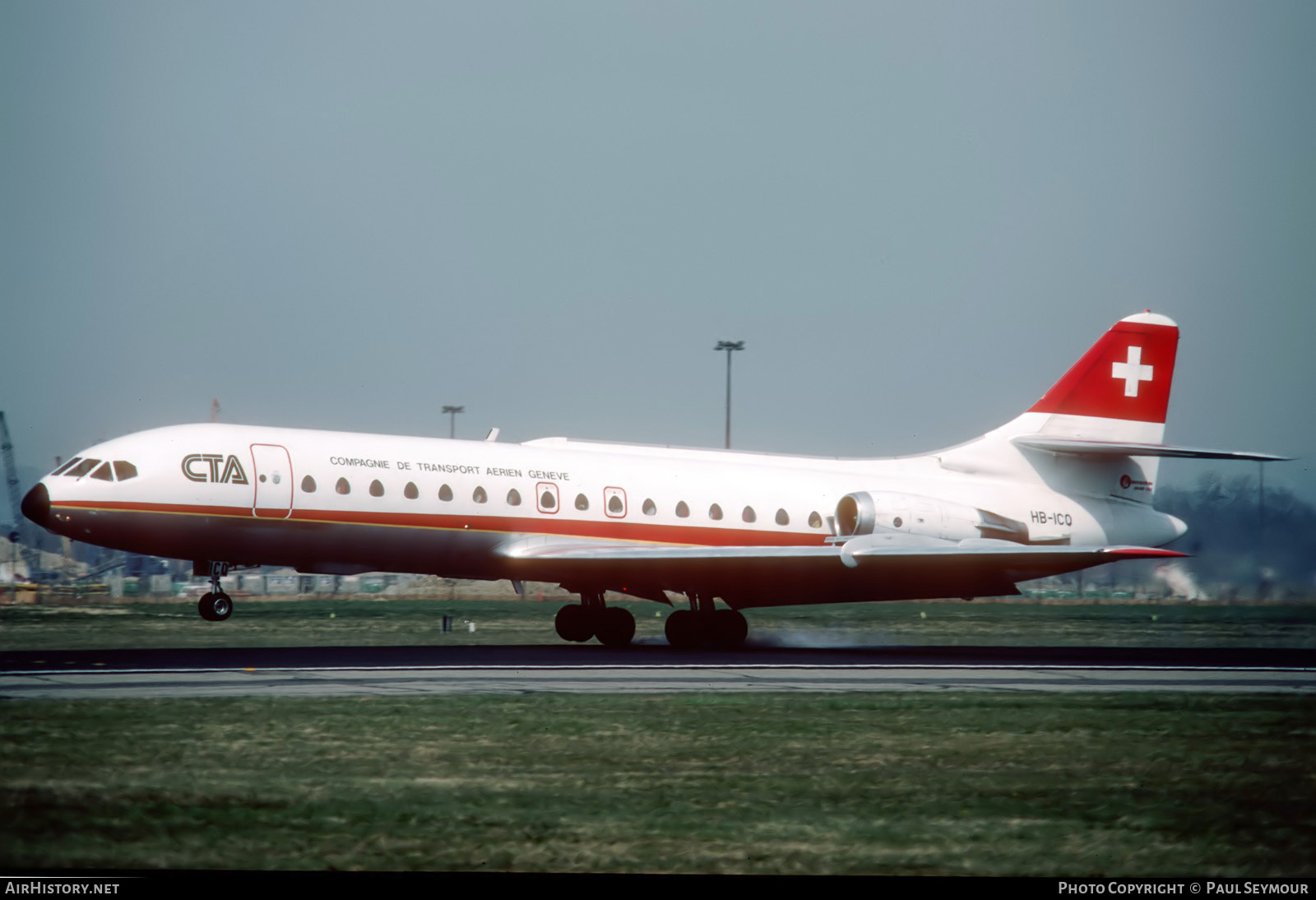 Aircraft Photo of HB-ICQ | Sud SE-210 Caravelle 10B1R | CTA - Compagnie de Transport Aérien | AirHistory.net #699027