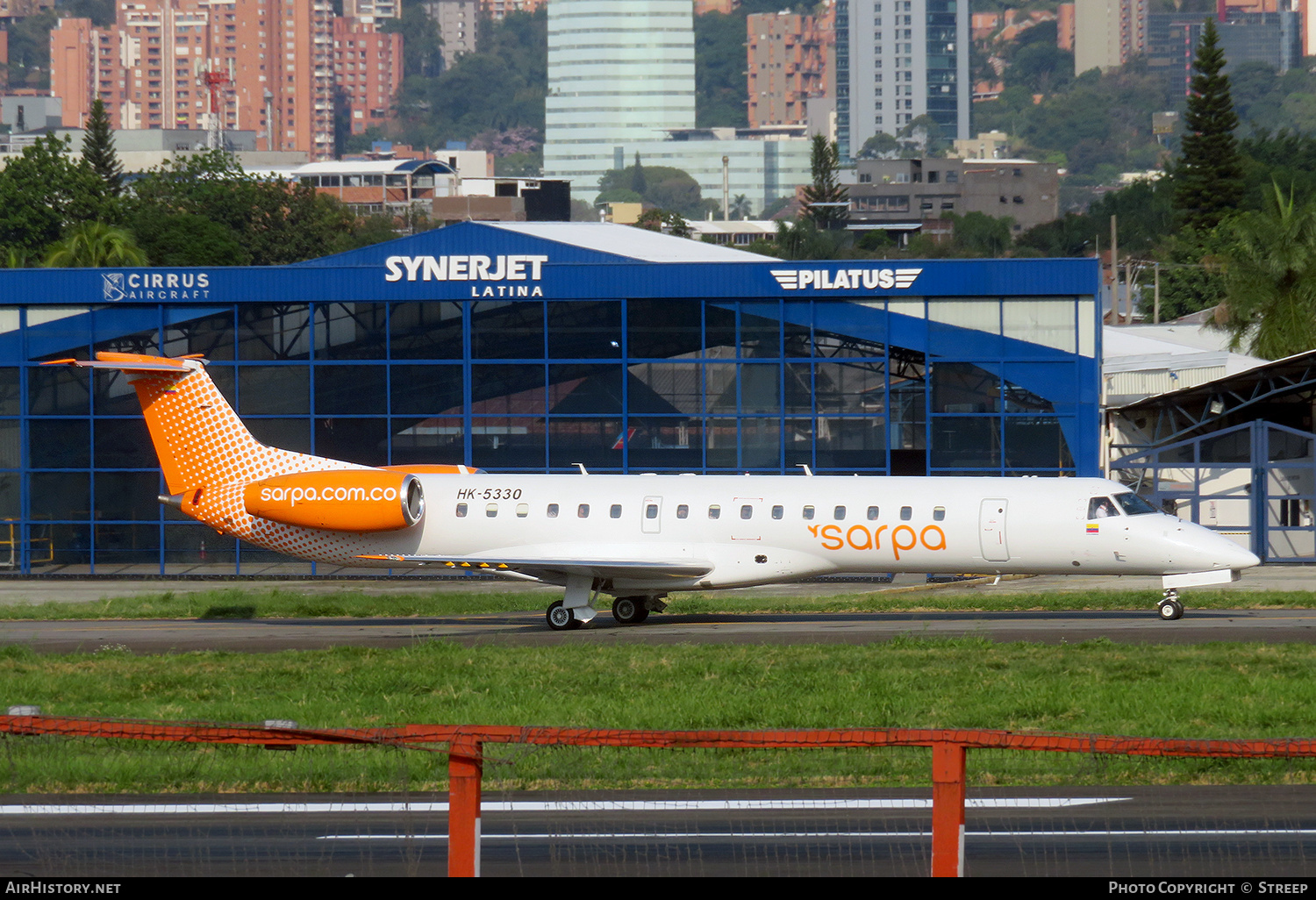 Aircraft Photo of HK-5330 | Embraer ERJ-145LR (EMB-145LR) | SARPA - Servicios Aéreos Panamericanos | AirHistory.net #699060