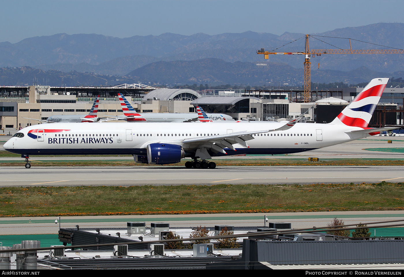 Aircraft Photo of G-XWBL | Airbus A350-1041 | British Airways | AirHistory.net #699076