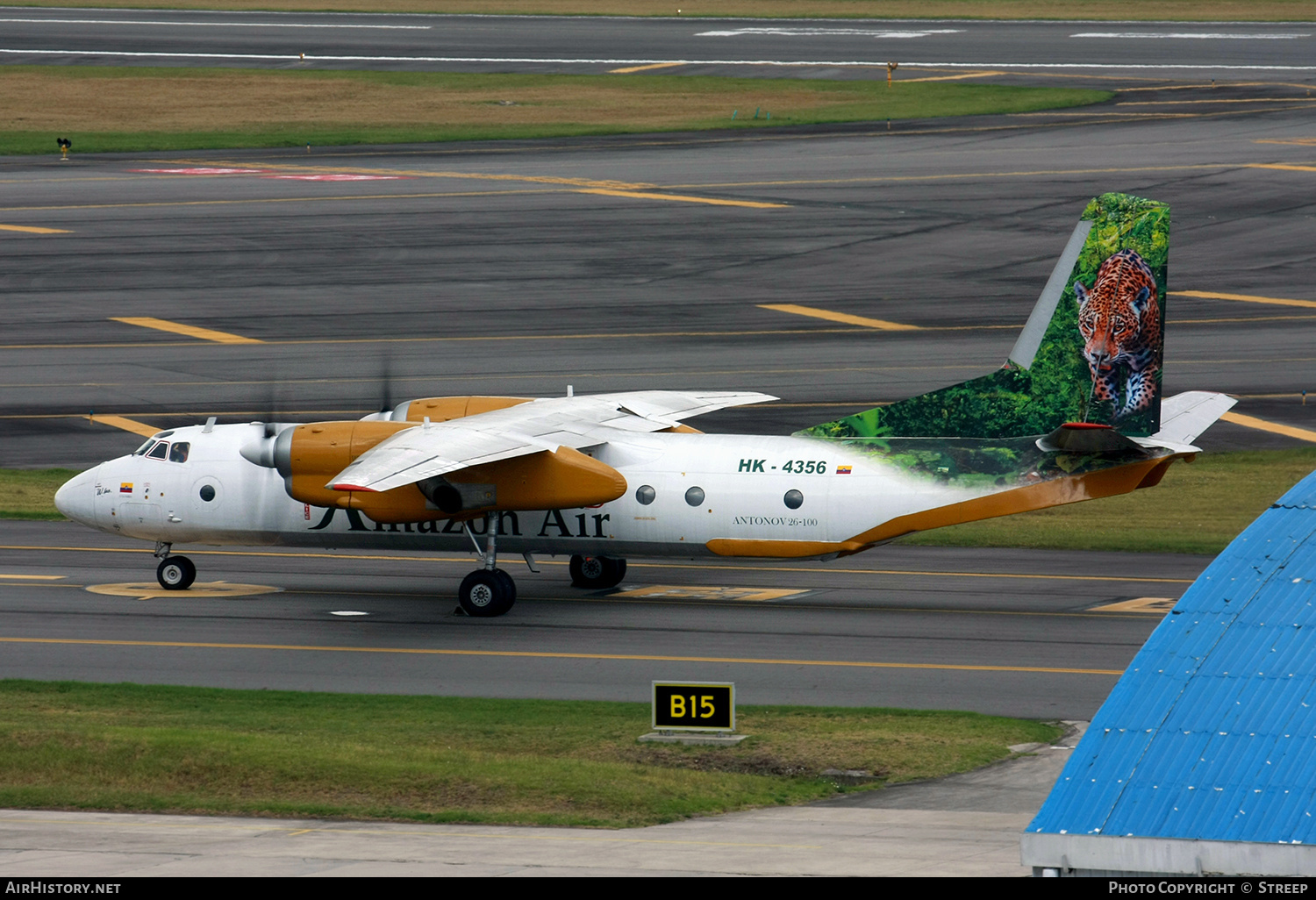 Aircraft Photo of HK-4356 | Antonov An-26B-100 | Amazon Air | AirHistory.net #699079